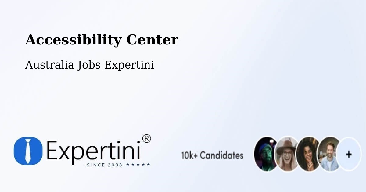Accessibility Center - Australia Jobs Expertini